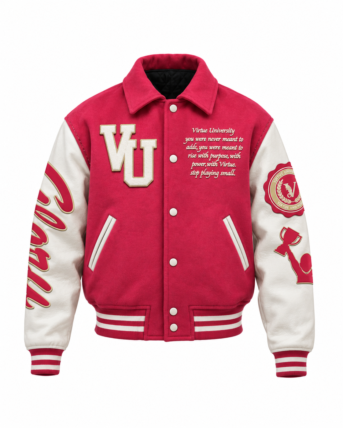 "GLORY" VARSITY JACKET