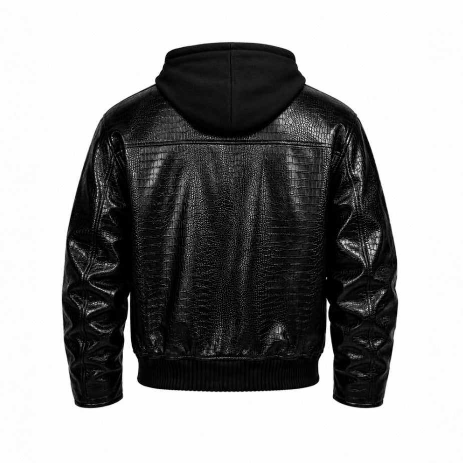CROC ATELIER LEATHER JACKET