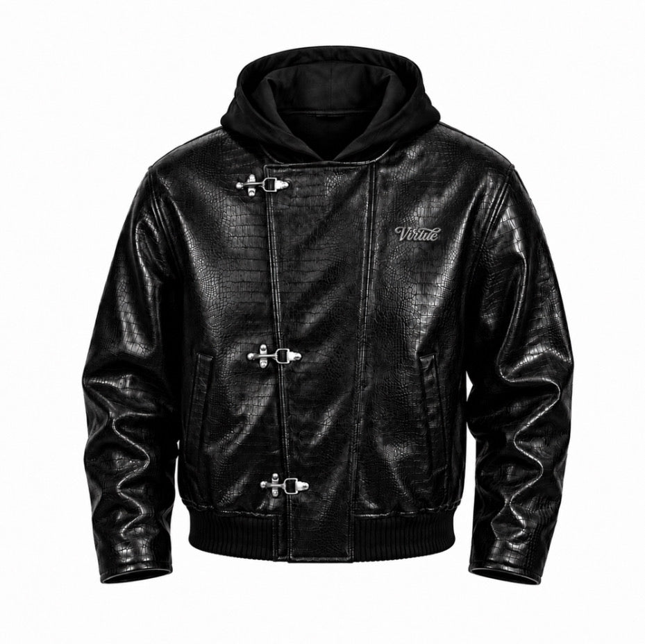 CROC ATELIER LEATHER JACKET