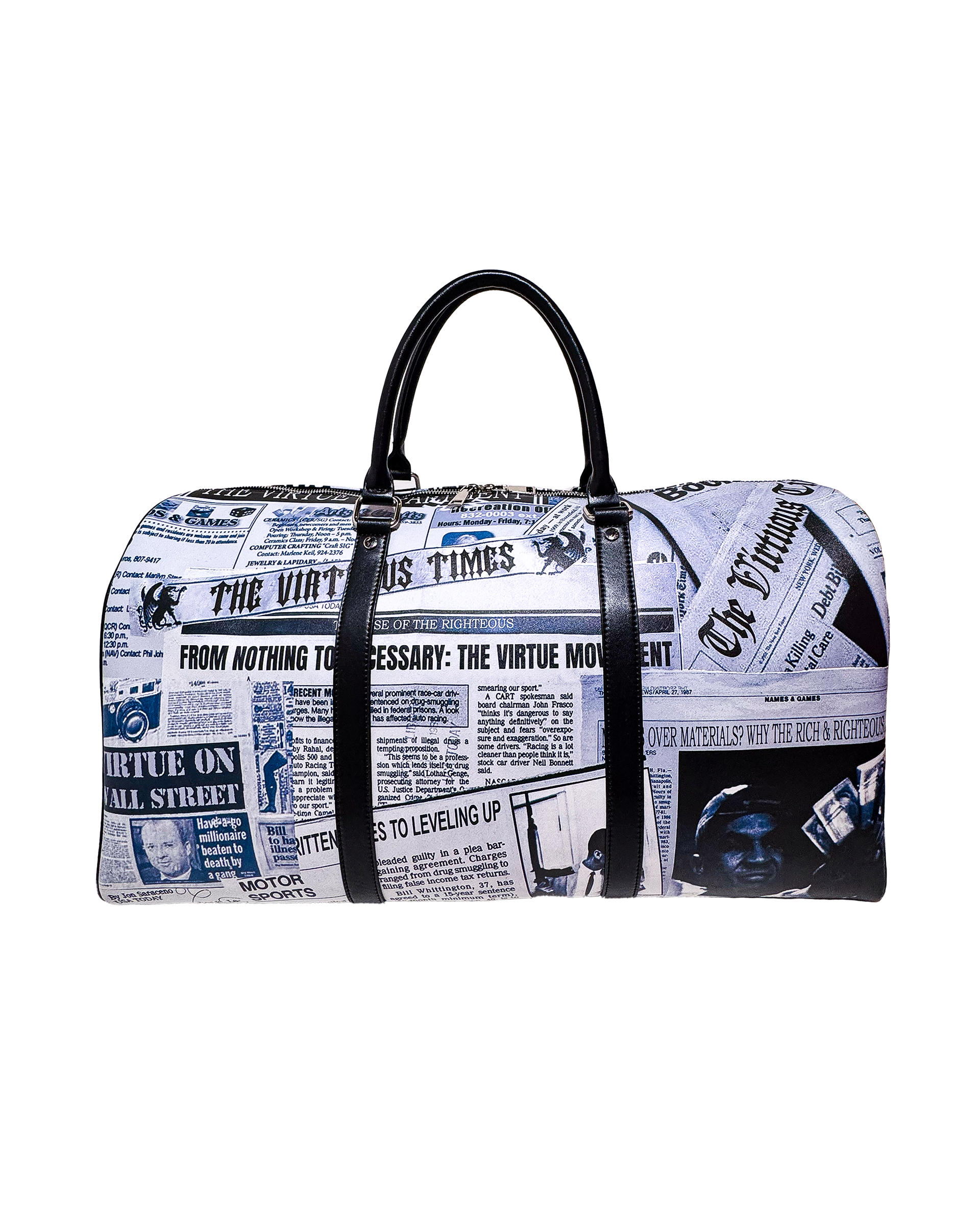 NEWSPAPER DUFFLE